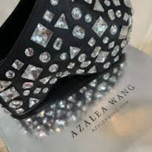 👠🐰👠 Perfect Easter gift 🎁New size 8.5 AZALEA WANG CIMMARON GEM EMBELLISHED